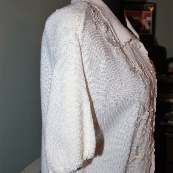 Beaded Vintage Cardigan - Picture 2 of 3